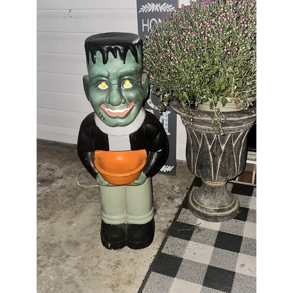 VTG 1998 Frankenstein Foam Blow Mold Halloween By The Paper Magic Group Rare HTF